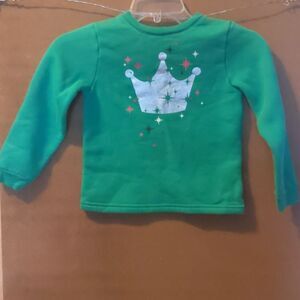 Garanimals Green crown sweatshirt size 5t